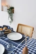 Скатертина з серветками Istanbul Piknik Set 140 х 180 см Happy Days Indigo - зображення 2