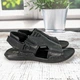 Сандалії чоловічі 2-в-1 ClubShoes чорні шкіряні 44р (28,5 см) 3960 - зображення 3