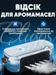 Мини кондиционер вентилятор увлажнитель воздуха ночник настольный Smart от USB портативный с резервуаром таймер 3 скорости 7 цветов 600 мл черный - изображение 2