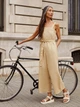 Комбинезон женский Uniqlo 248899555 M Бежевый (1159834876) - изображение 1