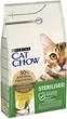 Сухий корм для дорослих стерилізованих котів Purina Cat Chow Sterilised з куркою 1.5 кг (7613032233396)A - изображение 3