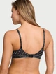 Бюстгальтер Victoria's Secret (2126439778276) Perfect Shape Cotton 70A чорний (принт сердечка) - зображення 2