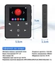 MP3 плеер Benjie M7 1.8" Bluetooth 5.3 Hi-Fi 64Gb с внешним динамиком Type C металлический - изображение 14