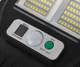 Вуличний LED фонарь прожектор на сонячній батареї BK-240B-SMD / Настінний світильник з датчиком руху (L) - зображення 8