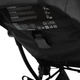 Wózek spacerowy Kidnort Fjällräv Czarny (5902983624189) - obraz 15