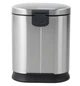Відро для сміття з плавним закриттям овальне Mixxus Premium Strong-TC0120 SS Color 20л колір наржавійка (MI7081) - зображення 3