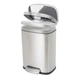 Відро для сміття з плавним закриттям прямокутне Mixxus Bevel-TC0105 SS Color 5л колір наржавійка (MI7086) - зображення 3