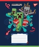 Набор тетрадей 12л. косая линия YES Minecraft Heroes, уп.25шт. (767578) - изображение 4
