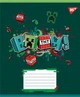Набор тетрадей 12л. косая линия YES Minecraft Heroes, уп.25шт. (767578) - изображение 5