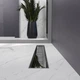 Трап линейный для душа KOLLER POOL AQUA Line 600мм с сухим затвором хром 1901130313 - изображение 2