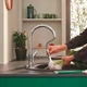 Cмеситель для кухни с выдвижной лейкой GROHE BauEdge хром латунь 30536000 - изображение 2