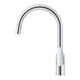 Cмеситель для кухни с выдвижной лейкой GROHE BauEdge хром латунь 30536000 - изображение 7