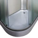 Душевой бокс BRAVO c поддоном правосторонний Rega L120FFSR 120x80x215см матовый витраж 4 мм профиль сатин 000029099 - изображение 8