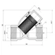 Фильтр грубой очистки THERMO ALLIANCE Forte косой 1/2" 500 мкм TAF124W15 - изображение 6
