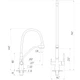Cмеситель для кухни с краном для фильтрованной воды GLOBUS LUX Lazer GLLR-0700-L-08-01 сатин латунь 000029288 - изображение 8