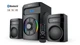 Колонки 2.1 REAL-EL M-375 black Refurbished (44Вт, Bluetooth, USB, SD, FM, ДУ) - изображение 1