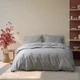 Постельное белье Lotus Home Premium Percale Stripe антрацит семейный (svt-2000022342667) - изображение 2