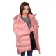 Жіночий пуховик з капюшоном і світловідбивним кантом FeltFabricDesign (АРТ HG09) L — тепла зимова куртка з плащової тканини Лаке - зображення 3