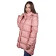 Жіночий пуховик з капюшоном і світловідбивним кантом FeltFabricDesign (АРТ HG09) L — тепла зимова куртка з плащової тканини Лаке - зображення 4