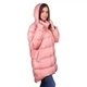 Жіночий пуховик з капюшоном і світловідбивним кантом FeltFabricDesign (АРТ HG09) L — тепла зимова куртка з плащової тканини Лаке - зображення 6