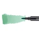 Маркер акварельний SANTI Brush Marker SWB-23 зелений, двосторонній (6) /391079/ - изображение 3