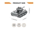Конструктор Танк M4 Sherman, Metal Time (MT070), 44 дет. - изображение 3
