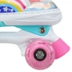Роликовые коньки раздвижные ролики квады Banwei Sports 176 размер 35-38 Mint-Pink-Purple - изображение 9