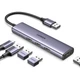 USB-хаб UGREEN CM473 4-in-1 USB Type-C to 4xUSB 3.0 HUB Space Grey - зображення 8