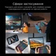 Беспроводная Bluetooth мини клавиатура для Smart TV с подсветкой, тачпадом и функцией аэромыши, USB - изображение 5