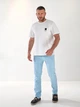 Чоловічі джинси середньої посадки Alexia Straight Uaclothes W32 Блакитний (like33510-1372513110) - изображение 1