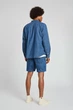 Шорти Pull & Bear синій DDJAO063 XL - изображение 2