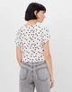 Топ Bershka білий в візерунки ZWWAT047 XS - изображение 4