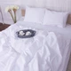 Комплект постельного белья MirSon Бязь Premium White 160х220 (2200001476189) - изображение 1