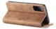 Чехол-книжка CaseMe из нубука для Samsung Galaxy S20 FE Светло-коричневый - изображение 4