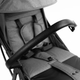 Прогулянкова коляска Kidnort Fjällräv Сіра (5902983624196) - зображення 12