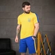 Футбольна форма збірної України Футболка + Шорти синьо-жовта розмір L - зображення 7