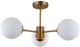 Lampa wisząca Light Prestige Roma 3 3 x E14 złota (LP-1345/3P GD) - obraz 1