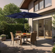 Parasol ogrodowy Plonos PL-884 300 cm Granatowy (488401) - obraz 3