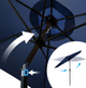 Parasol ogrodowy Plonos PL-884 300 cm Granatowy (488401) - obraz 5