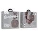 Наушники HOCO W56 Earl BT headphones, BT5.4, AUX, TF, Type-C, 250mAh, 28h, brown - изображение 4