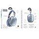 Беспроводные накладные наушники HOCO W35 Max Joy, BT5.3, AUX, TF, 800mAh, 90h, headphones, Sky Blue - изображение 2