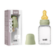 Дитяча пластикова пляшечка BIBS Baby Bottle Round Latex 150 мл Slow Flow, 0+m - зображення 1