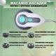 Вибромассажер антицеллюлитный Body Innovation Sculptural MA-118 ручной массажер для ног спины и тела с насадками Белый - изображение 3