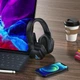 Бездротові ігрові Bluetooth навушники із LED підсвічуванням ONIKUMA B60. Мікрофон із шумоподавленням - зображення 7