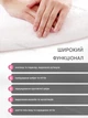Профессиональный беспроводной фрезер Nail M3 для маникюра и педикюра портативный аппарат машинка с аккумулятором 500 mAh и набором насадок Черный 517936529 - изображение 5