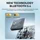 Кісткові навушники Langsdom BE-13 Pro Спортивні Bluetooth 5.4 навушники з кістковою провідністю Чорний - зображення 6