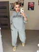 Fashions • Жіночий прогулянковий костюм Sheryl Fashions 42-44 сірий (1335-с) - зображення 9