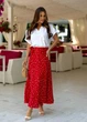 Fashions • Жіноча спідниця-міді Лія Fashions 44-56 червоний (1755-аз) - зображення 2