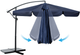 Parasol ogrodowy Plonos PL-881 Granatowy (488102) - obraz 2