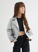 Детская демисезонная куртка-косуха для девочки Koton 4SKG20016AW031 134-140 см Серая (8684286493156) - изображение 1